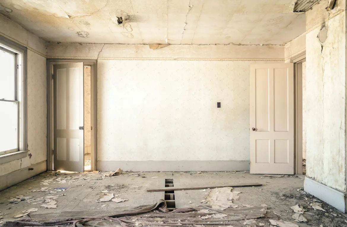 Waste disposal crew managing a cleanout project in West Bridgewater